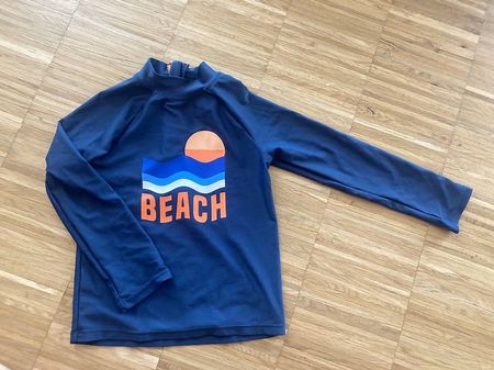Badeshirt langarm 5 J / 110cm, Sonnenschutz