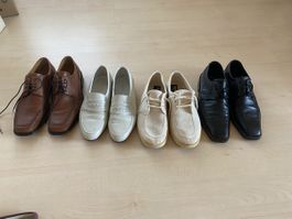 Schuhpaket: 4 Paar Herrenschuhe, Grösse 41