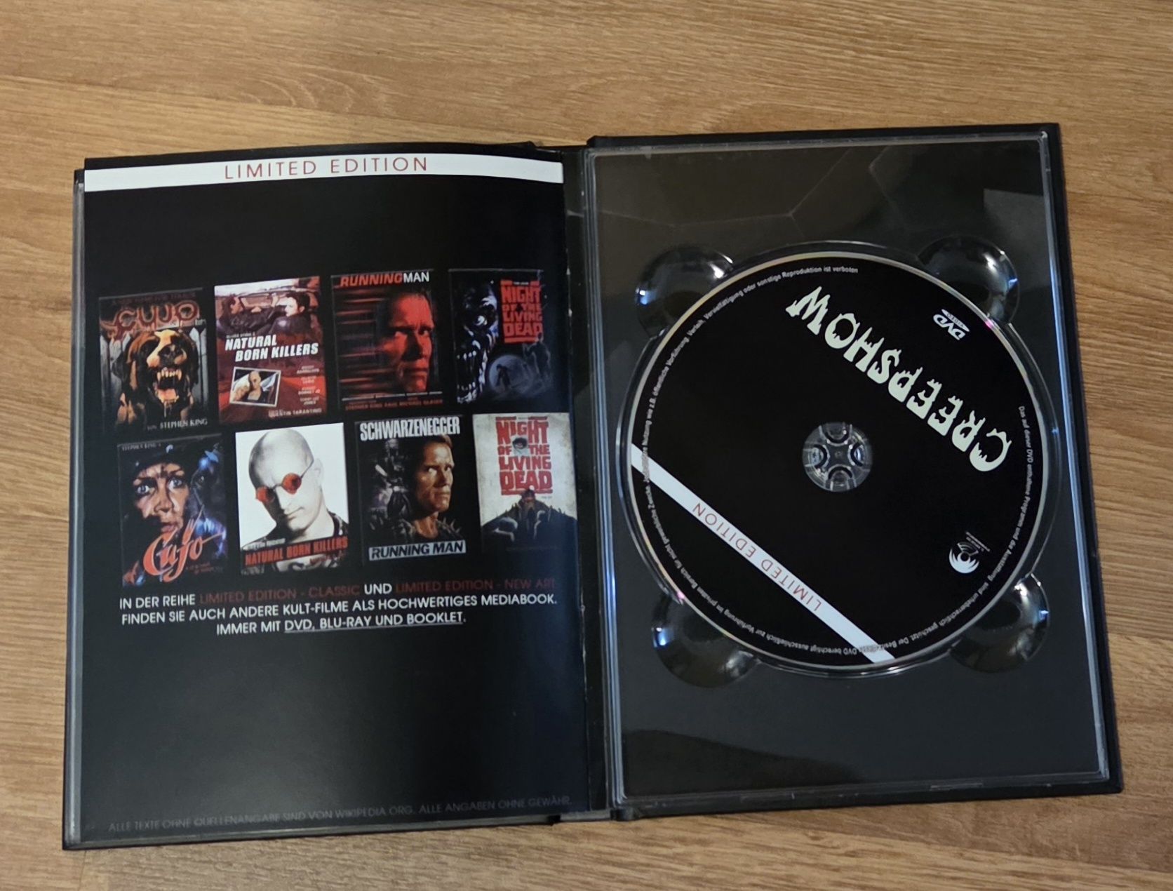 Tutti i DVDs: Creepshow - Limited Mediabook - Blu-Ray + DVD – Usato da Winterthur venduto da raymen74 4