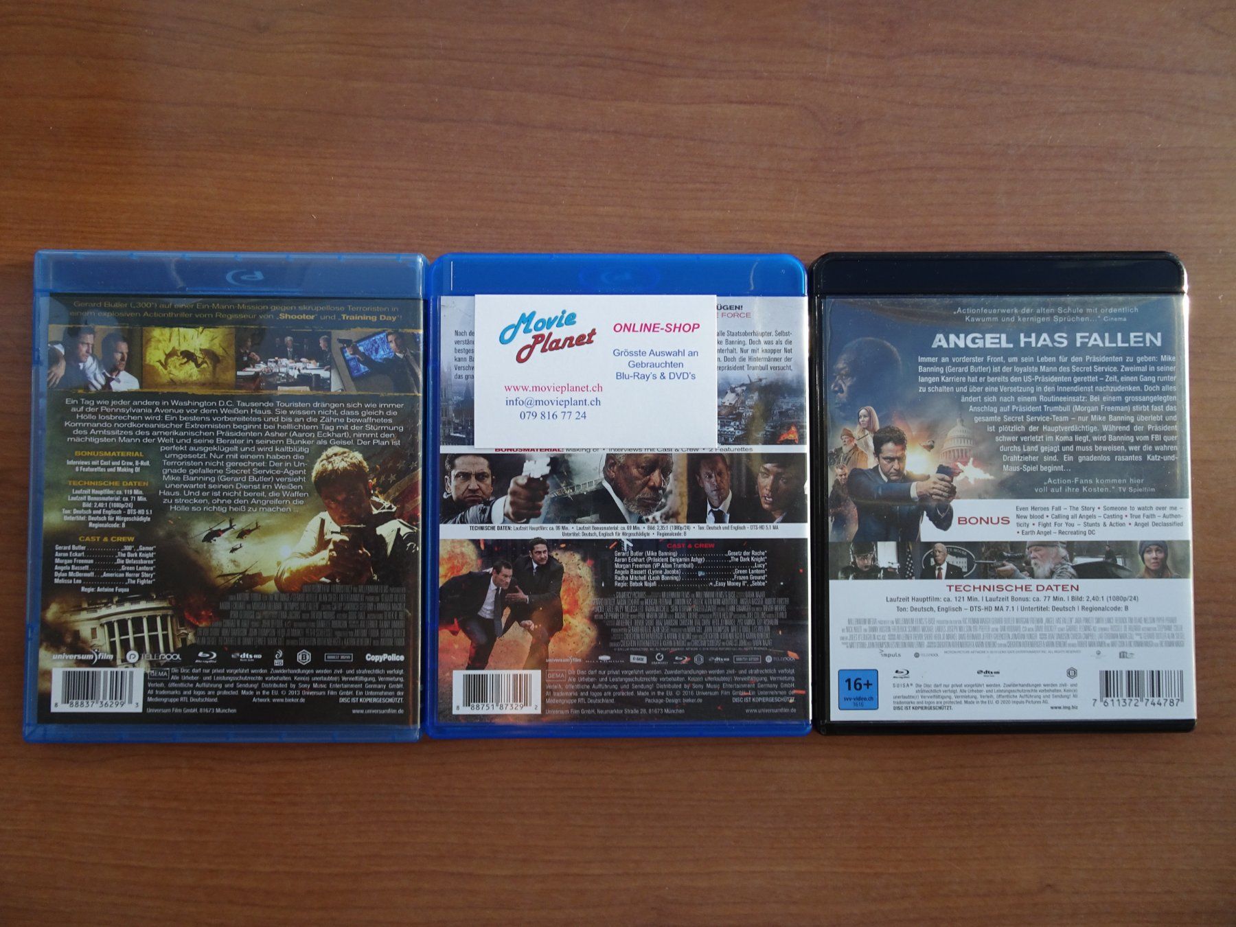 Tutti i DVDs: DVD's Filme mit Gerard Butler – Usato da Schenkon venduto da Movieplanet 2