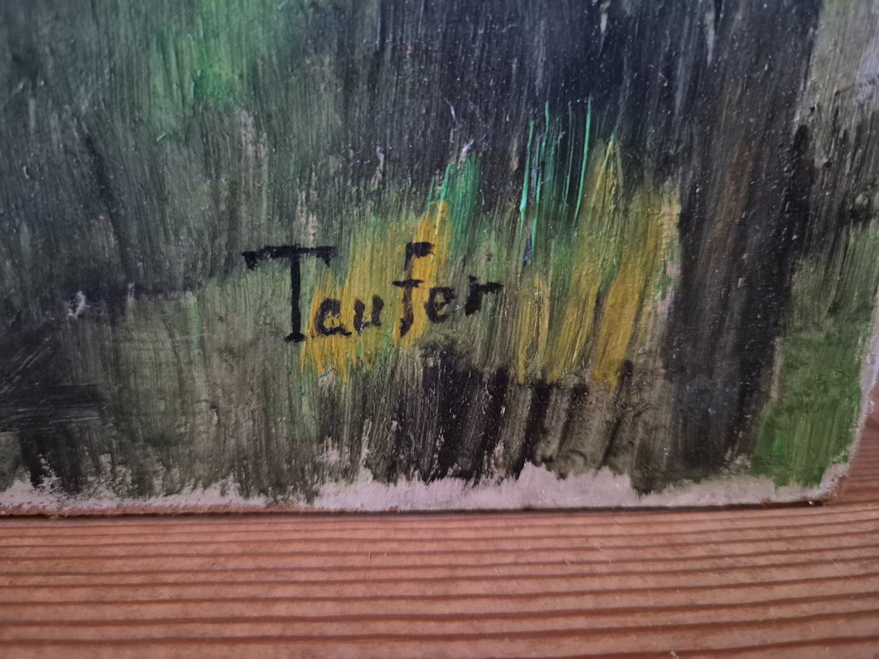Dipinti: Gemälde Eule "Taufer", Original Ölbild – Usato da Grandval venduto da ChezJerome 1