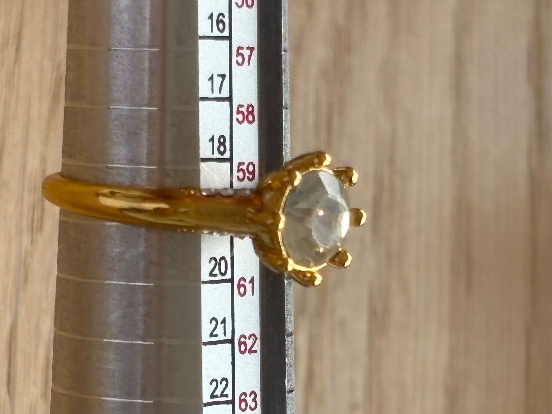 Ringe: Luxus Elegante Gr.9/19 Ring Farbe: Gold – Neu (gemäss Beschreibung) aus Biel-Bienne von Roserosse13 4