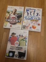 Wii Games Bundle: Cricket 2009, Sports Party, Tiger Woods
