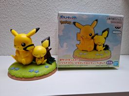 Pokémon Pikachu und Pichu Figur Banpresto