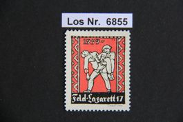 2. Weltkrieg-Marke Sanität                          Los 6855