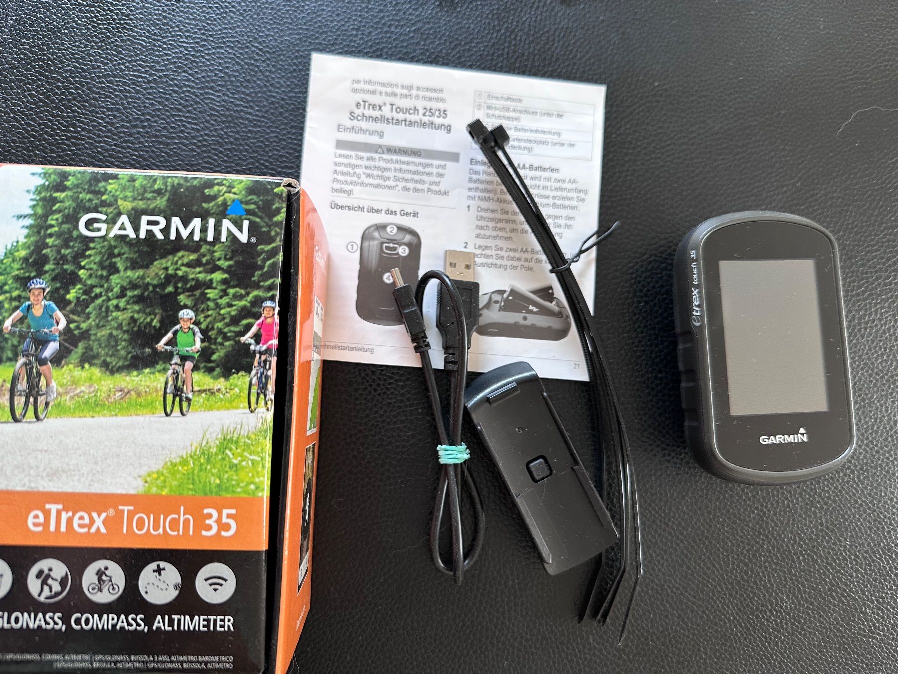 Garmin Computer & Messgeräte: Velo Navigation Garmin Etrex Touch 35 ** neue Karten ** – Gebraucht aus Niederuzwil von Rotwang