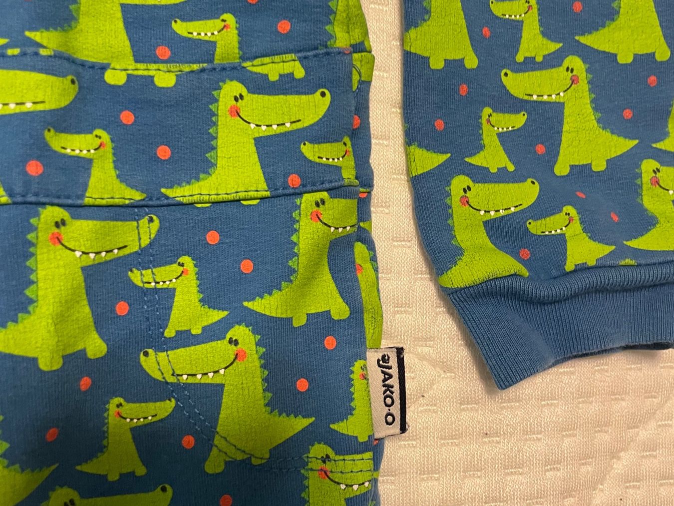 Pigiami: Cooler Krokodil-Pyjama/Overall, Grösse 74/86 – Usato da Bülach venduto da bjoernbenny 5