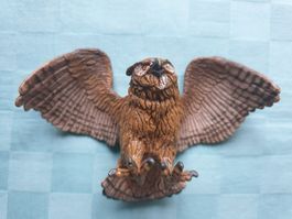 Uhu Eule Schleich Zoo Tier Figur