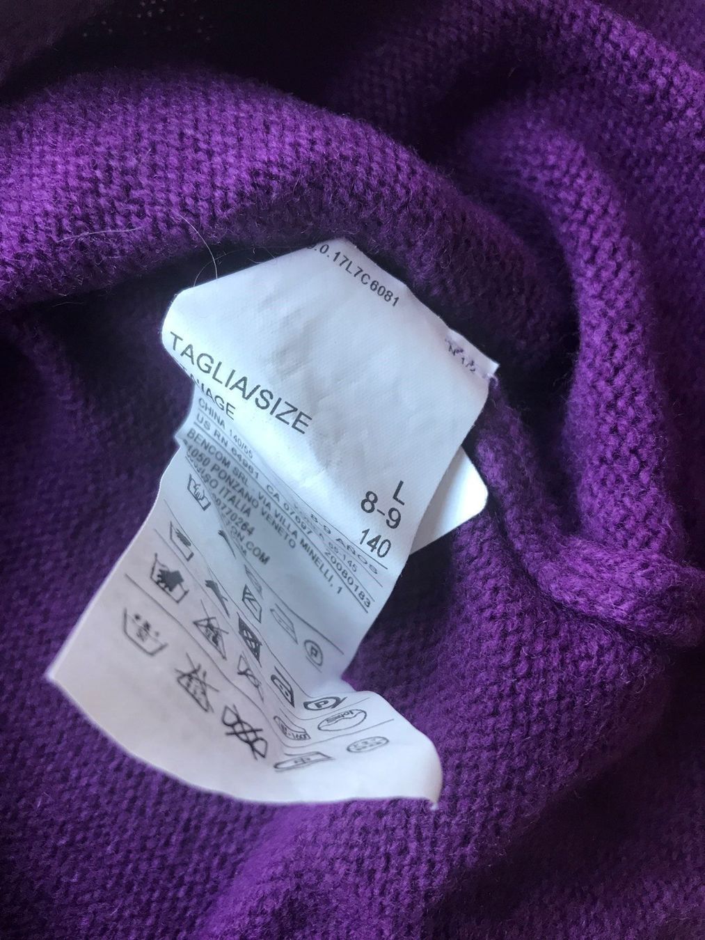 Benetton Altro abbigliamento per bambina: Benetton Weste  140 – Usato da Muttenz venduto da Susanne81002 4
