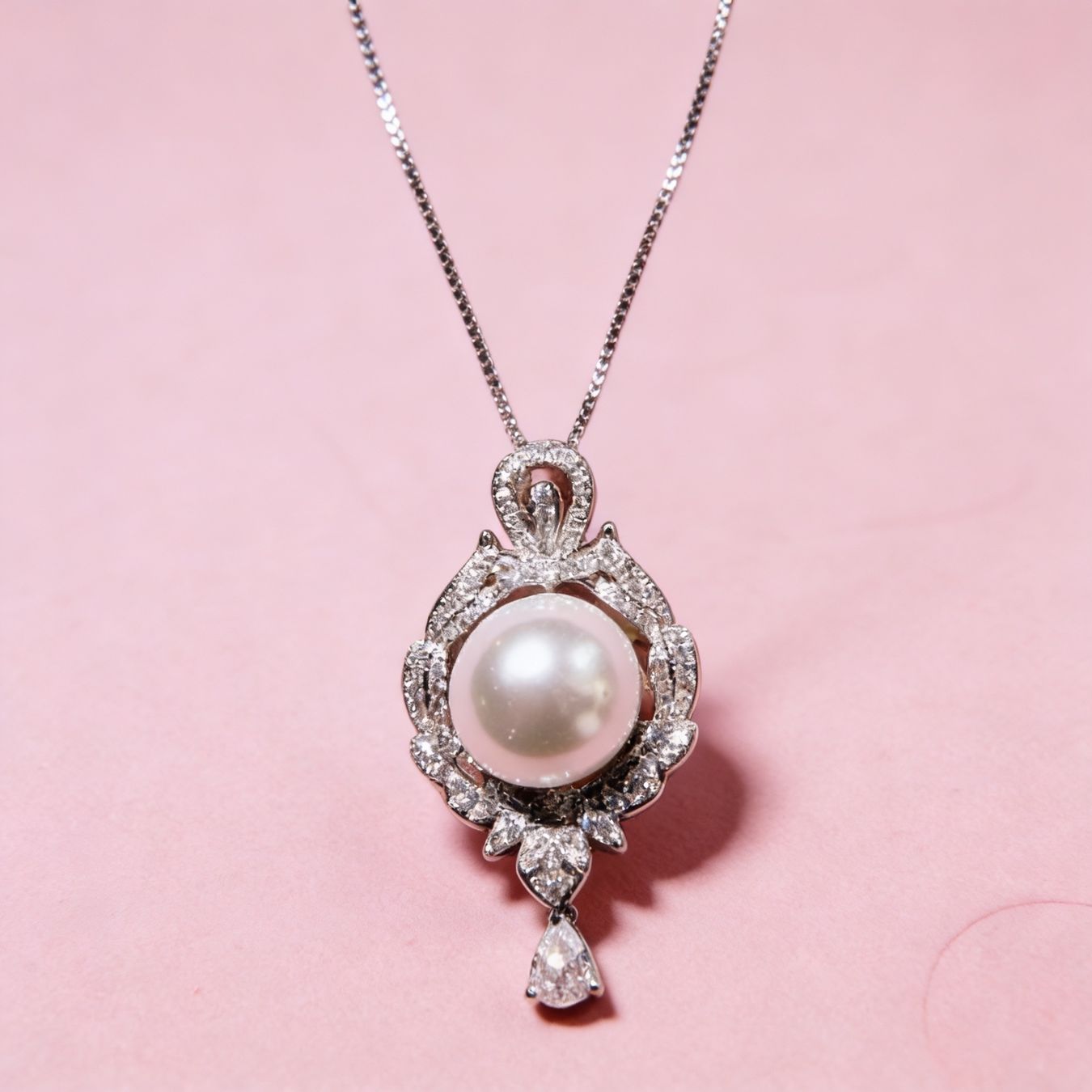 Altri gioielli: Ensemble de bijoux avec perle et diamants – Nuovo e nell'imballaggio originale da St-Maurice venduto da Sandrinette123 5
