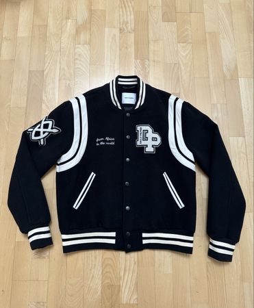 Daily Paper Black Hobe Varsity Jacke / Grösse L