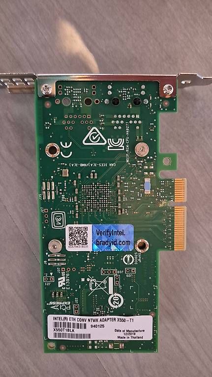 Intel PCs: Intel X550-T1 10 Gigabit/s – D'occasion à Hohenrain par Sven848