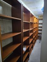 Bücherregal Holzoptik dunkel 8 stk+2 CD Regale, alles Billy