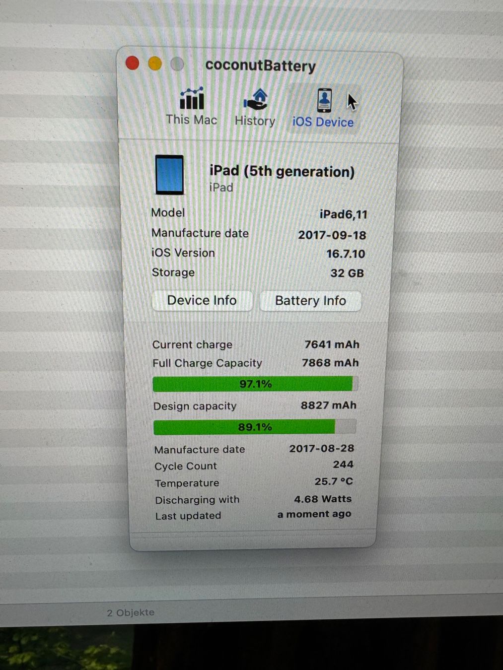 Apple Tablet PC: iPad 5 Generation – Usato da Adliswil venduto da Busys 2
