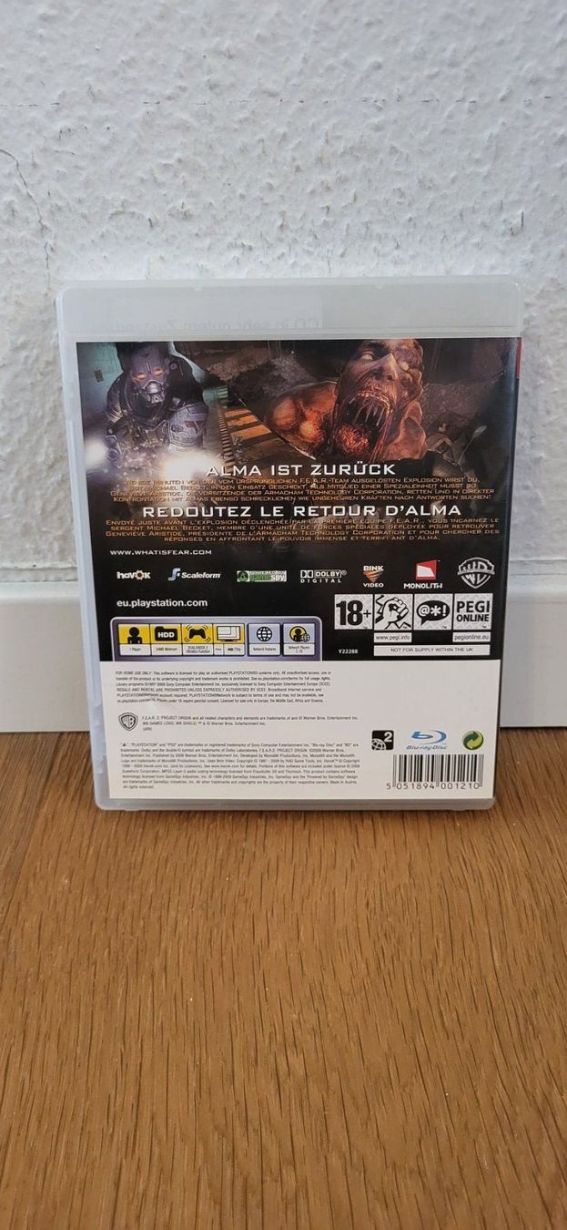 Sony Giochi: PS3 - Fear 2 Project Origin – Usato da Münsingen venduto da DigitaleSpielecke 1