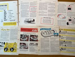 USAAF Pilotentraining 2. Weltkrieg Handbücher Manual