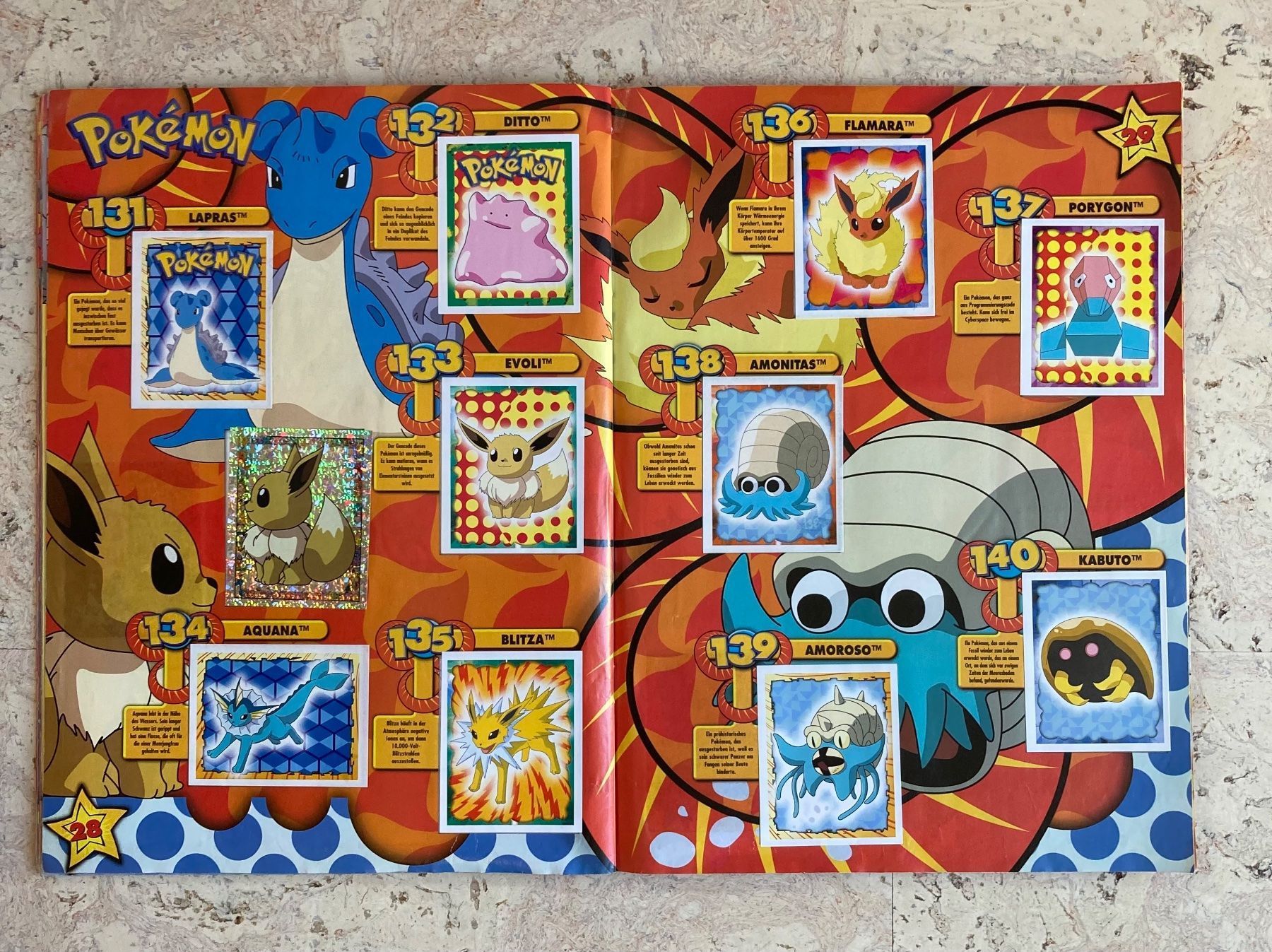 Panini Alben: Komplettes Pokémon-Sammelbilderalbum – Gebraucht aus Einsiedeln von Brocki59 7