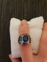 High School Class Ring Edelstahl Gr. 60