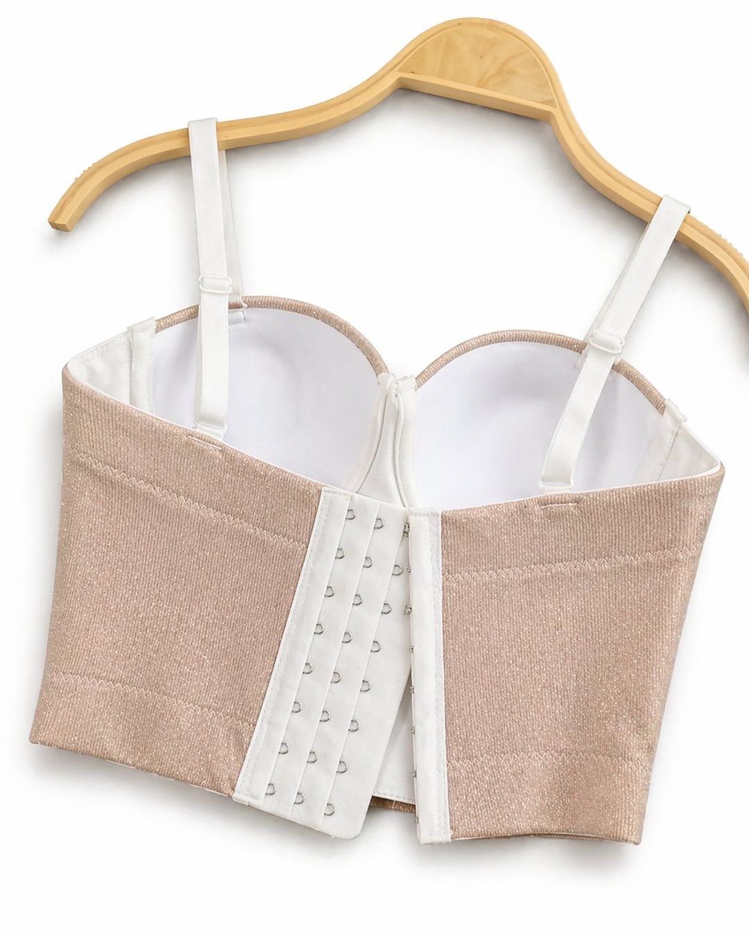 Top: Bustier Beige Glitzer Gr. S – Nuovo e nell'imballaggio originale da Fully venduto da VaneaSelection 4