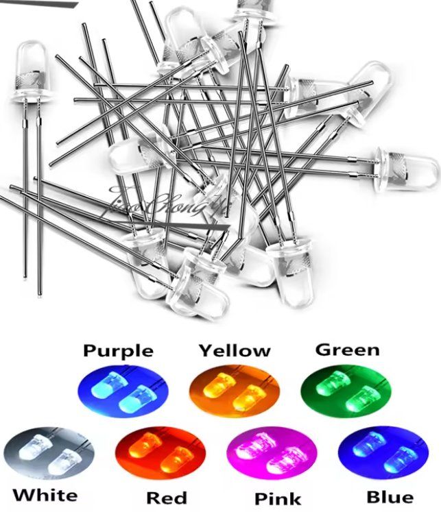Componenti elettronici: 100Stk 3mm LED transparent orange 3000mcd 2.2V – Nuovo e nell'imballaggio originale da Illnau venduto da diy-shop