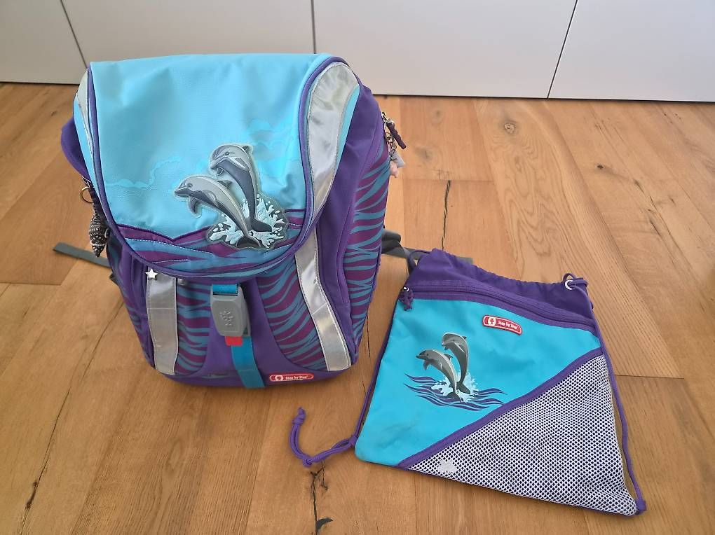 Zaini: Schulrucksack Delfin-Designe – Usato da Fahrni b. Thun venduto da zengis 1