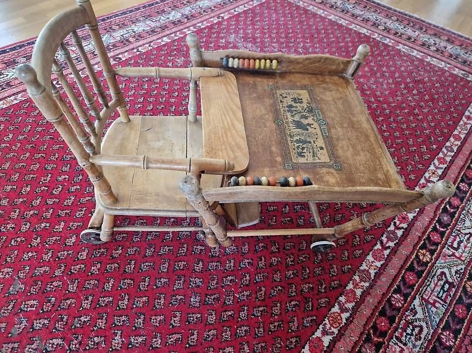 Seggioloni: Ancienne chaise haute transformable – Usato da Ste-Croix venduto da gfamily