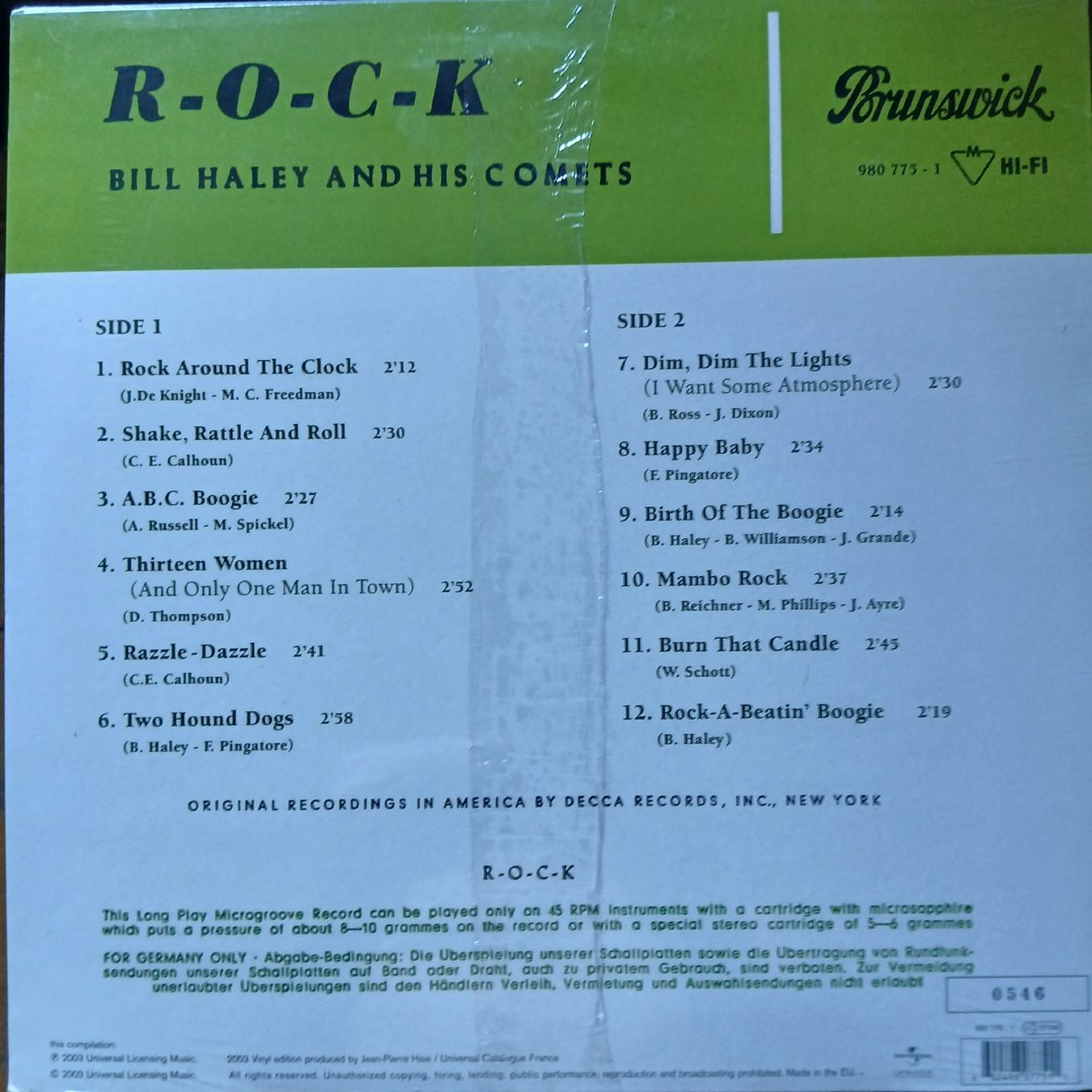 Vinyles: Rock n roll & Rockabilly Collection – Neuf avec emballage d'origine à Lausanne par Soulbrother 4