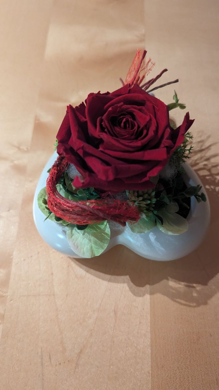Tutte le decorazioni: Deko Herz mit Künstlicher Blumen – Nuovo e nell'imballaggio originale da Marthalen venduto da gomoli69 1
