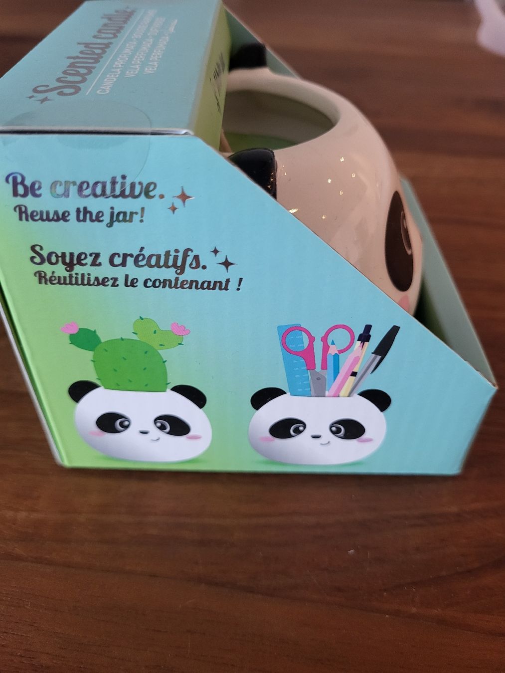 Wandhalterungen: LEGAMI - Panda Kerze  – Neu und originalverpackt aus Fruthwilen von Mostro-Medusa 3
