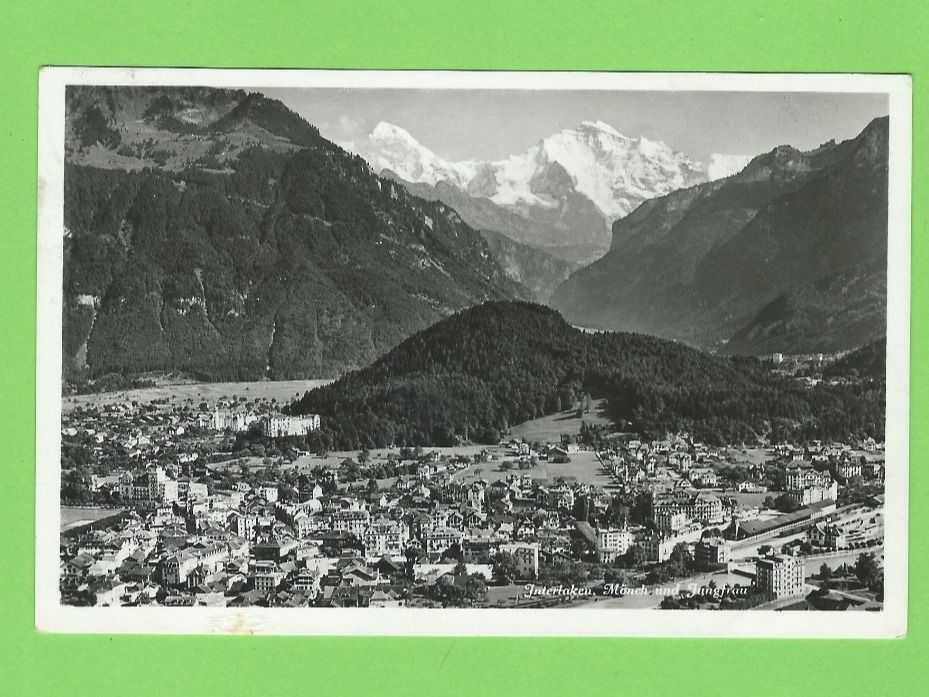 Cartoline postali: Interlaken, Mönch und Jungfrau – Usato da Zürich venduto da t24_de