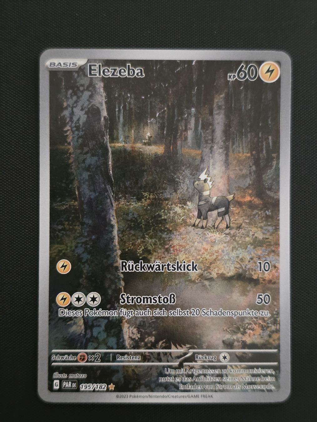 Pokémon Sammelbilder & Trading cards: Pokémon Elezeba 195/182 – Neu (gemäss Beschreibung) aus Kallnach von lar_d7n9