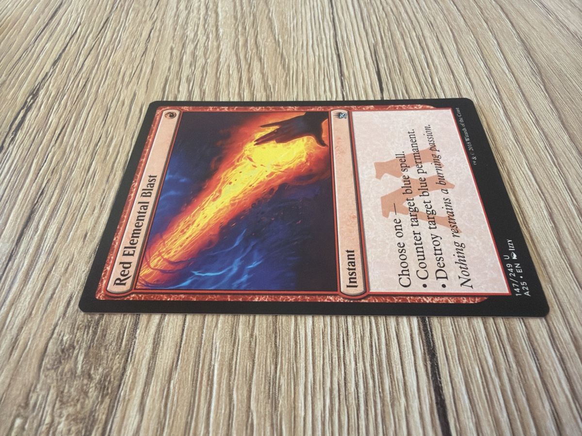 Magic The Gathering Carte collezionabili: Magic the Gathering: Red Elemental Blast A25, NM – Usato da St. Gallen venduto da lob_bkw9 1