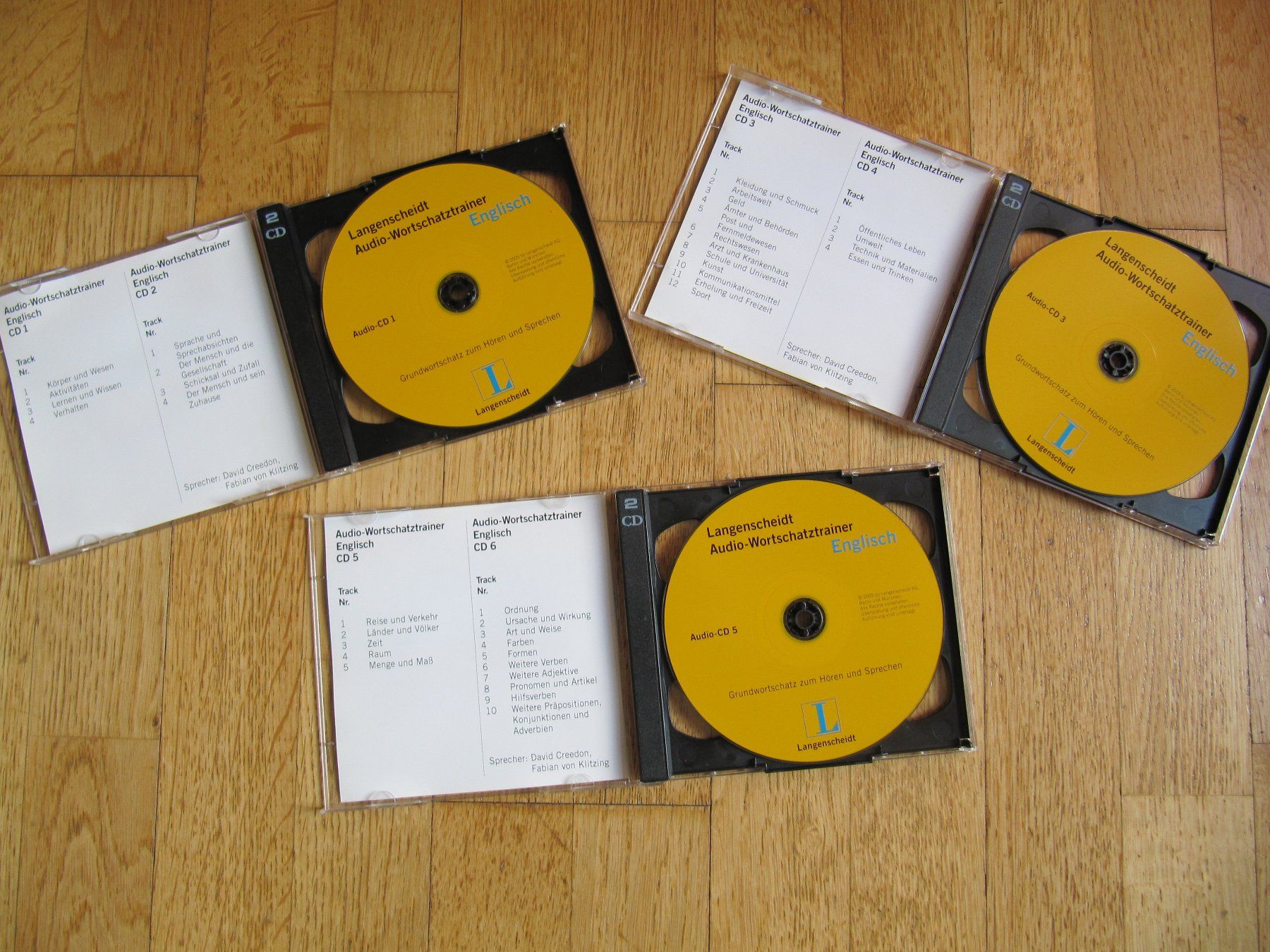 CD: Englisch Grundwortschatz Wortschatztrainer / 6 CDs – Usato da Würenlos venduto da AustralisZ 1