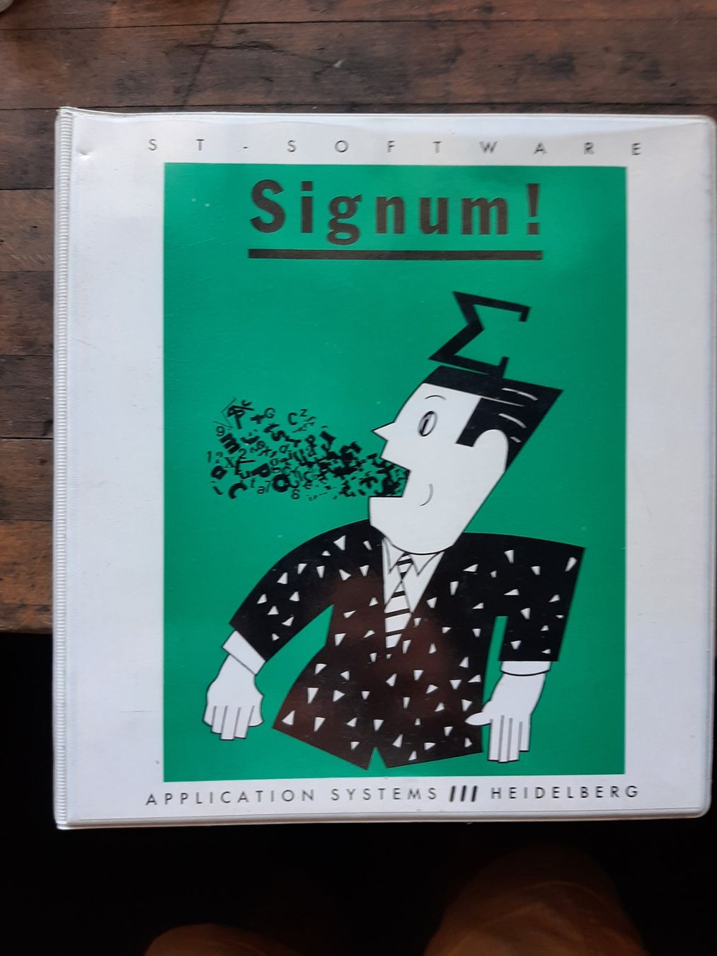 Documenti: SIGNUM Textverarbeitung, 1980 erJahren Computer – Usato da Bern venduto da 25193