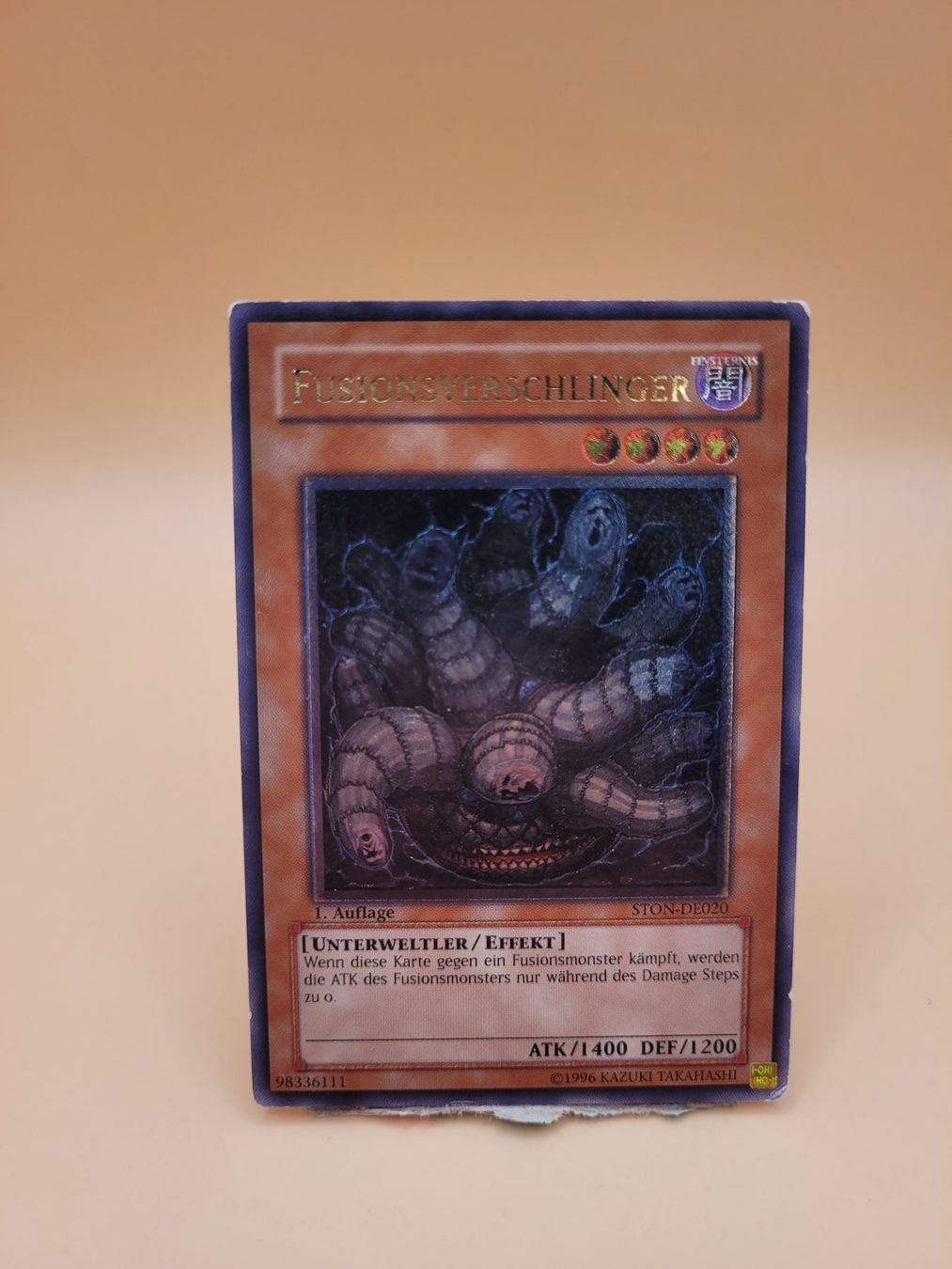 Yugioh Carte collezionabili: Yu-Gi-Oh! Karte "Fusionsverschlinger" - Ultimate Rare! – Usato da Basel venduto da BT-WS1256