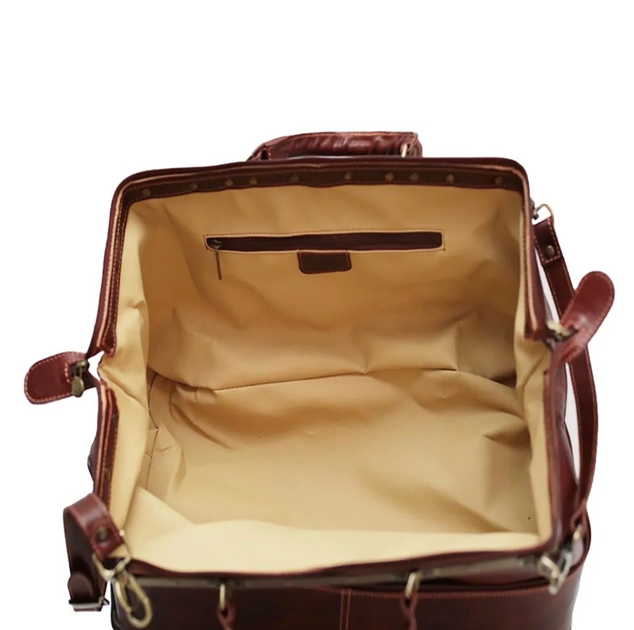 Valigie & Borse: Leder Trolley Tasche Diligenza - Farbe: Braun – Nuovo e nell'imballaggio originale da Wittenbach venduto da WWW.DRILUBAGS.CH 6
