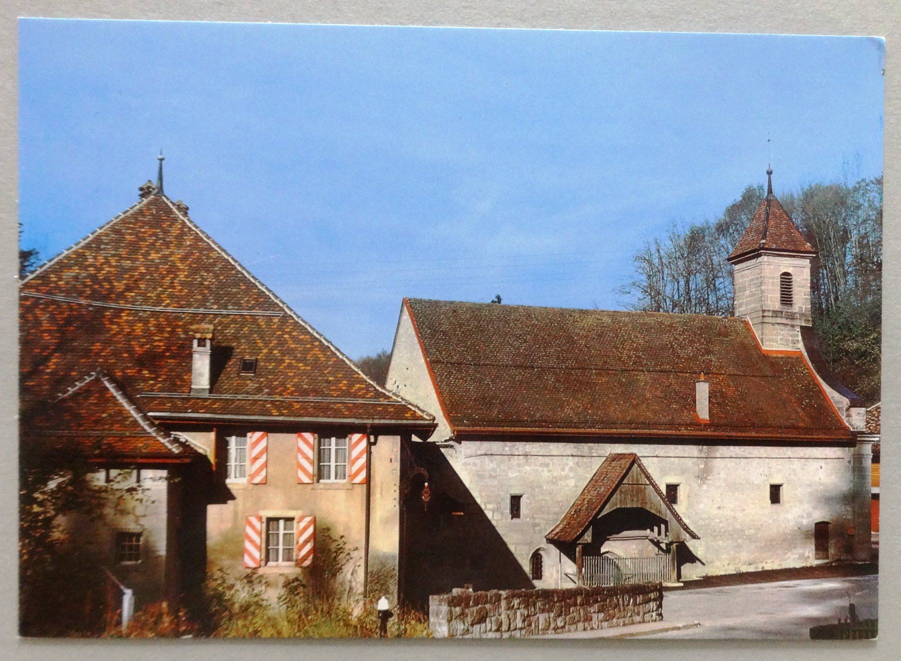 Cartoline postali: L' Abbaye de Montheron – Usato da Fétigny venduto da Billy2miny