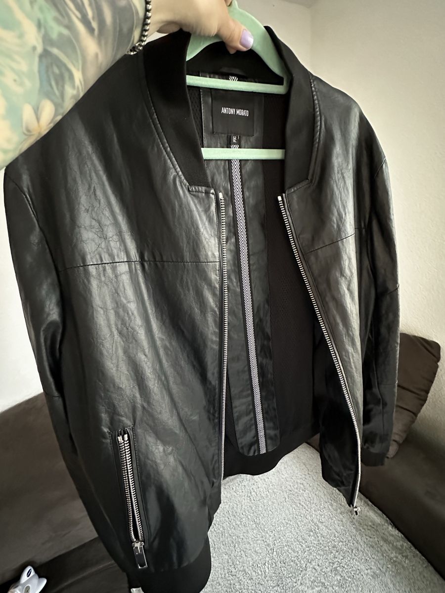 Giacche: Antony Morato Black Bomber Jacket, XL – Nuovo (secondo la descrizione) da Schaffhausen venduto da Nadiuna