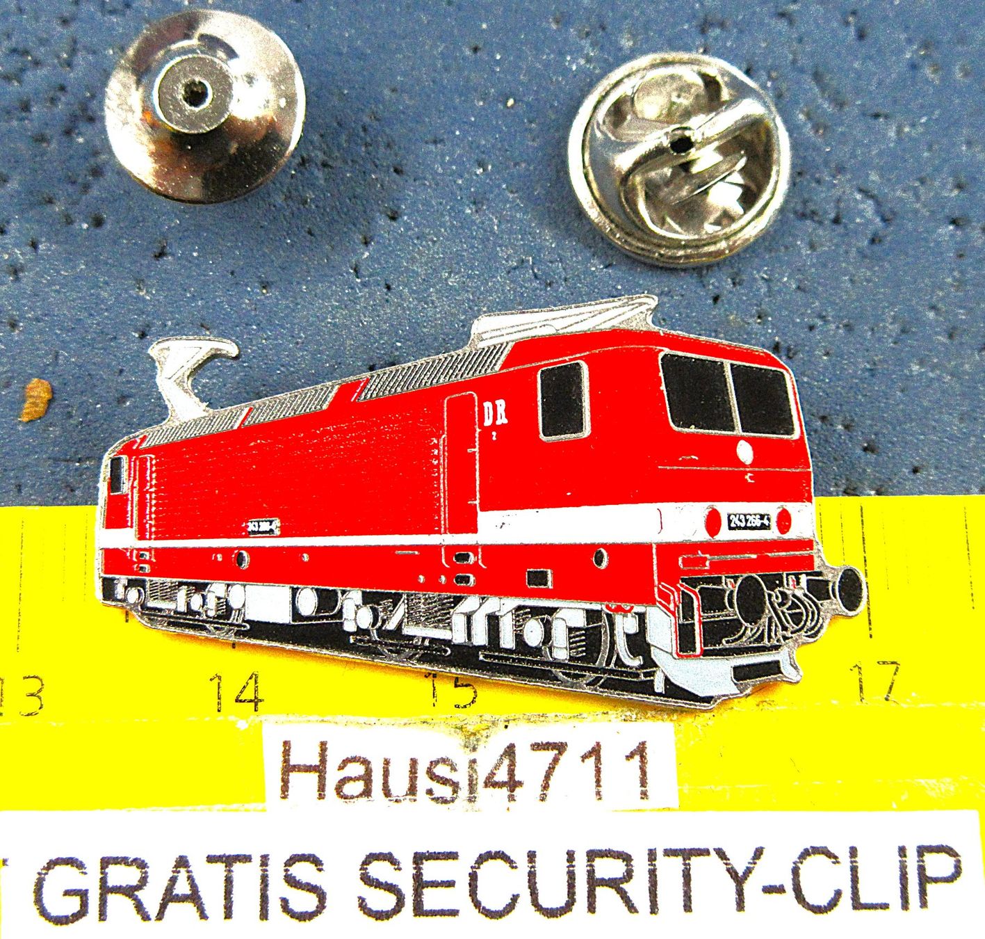 Placchette & Badge: SMD PIN "DEUTSCHEREICHBAHN" 1983 E-LOK LIM.AUFL.500stk SILBR – Usato da Ettingen venduto da Hausi4711