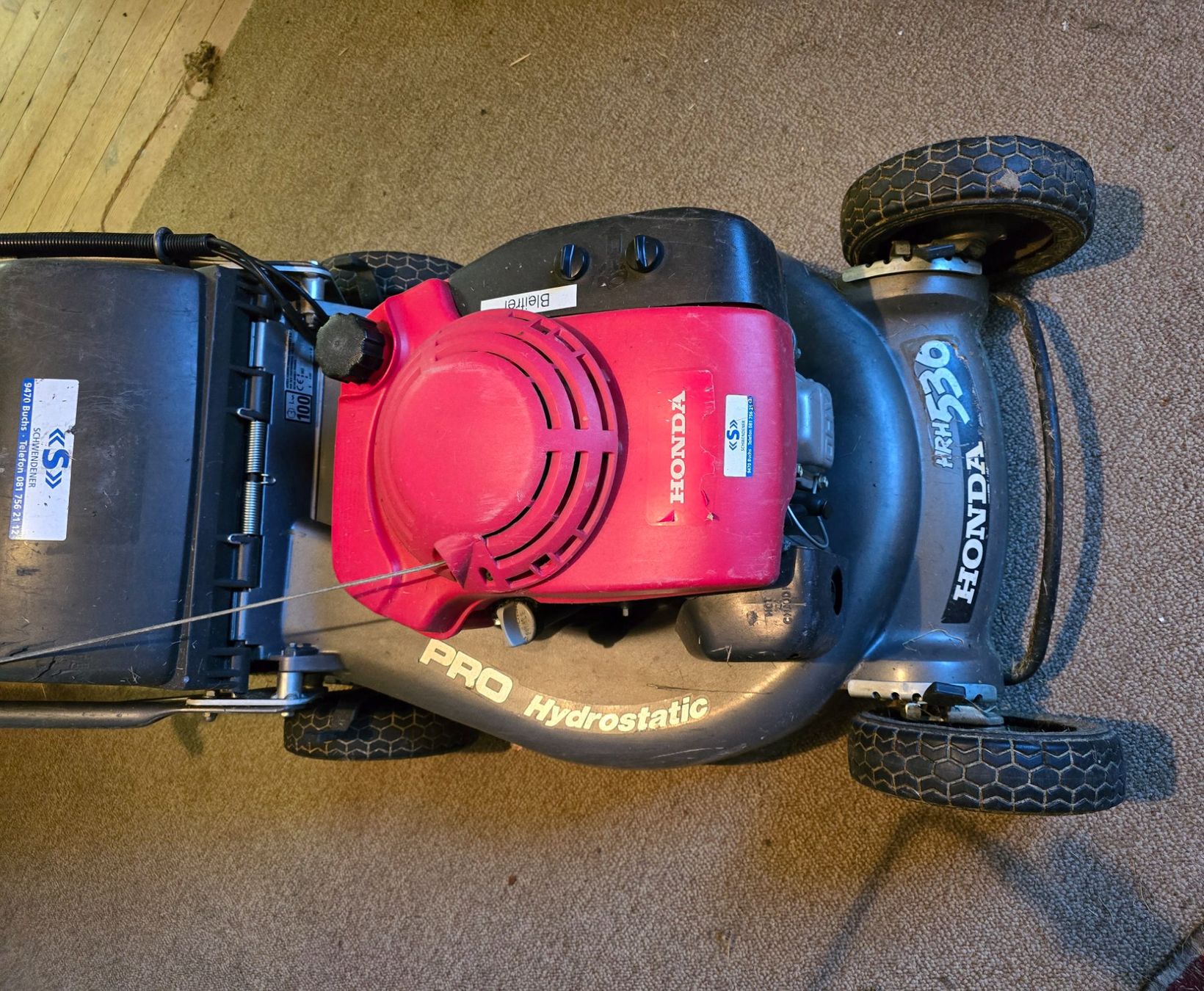 Honda Rasenmäher: Honda Rasenmäher HRH536HXE, Hydrostat – Gebraucht aus Gossau SG von  5