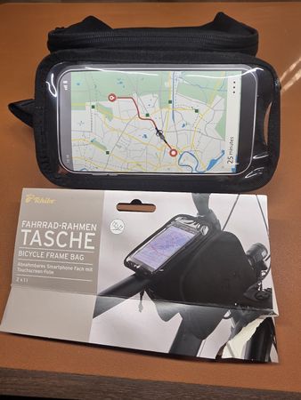 Tchibo Fahrrad Rahmentasche mit Touchscreen-Folie Neu!
