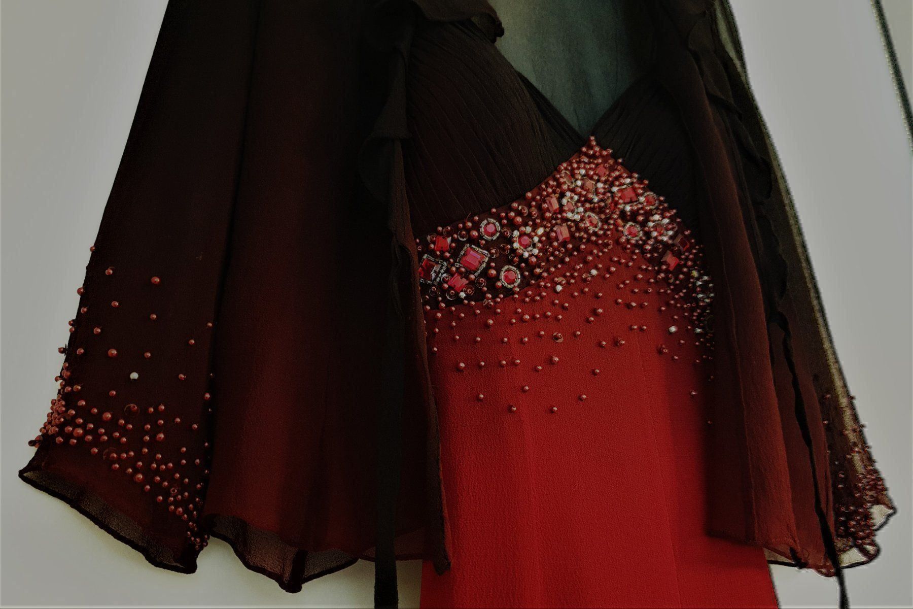 Vestiti: Kleid eleganter Cocktail Größe 42 – Nuovo (secondo la descrizione) da Nürensdorf venduto da AntonioAE 4