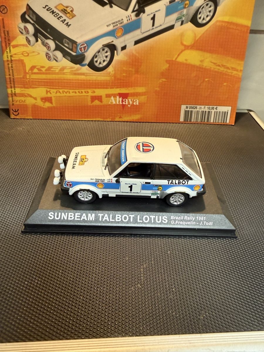Lotus Modellini d'auto: Sunnisme Talbot lotus 1981. 1/43 – Usato da Versoix venduto da Jeannot57 1