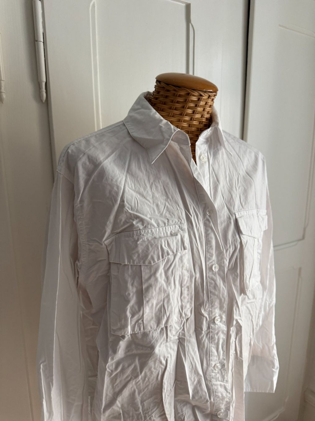 Na-kd Camicette: NA-KD - Bluse weiss oversized 34 – Usato da Zürich venduto da Diazaio 1