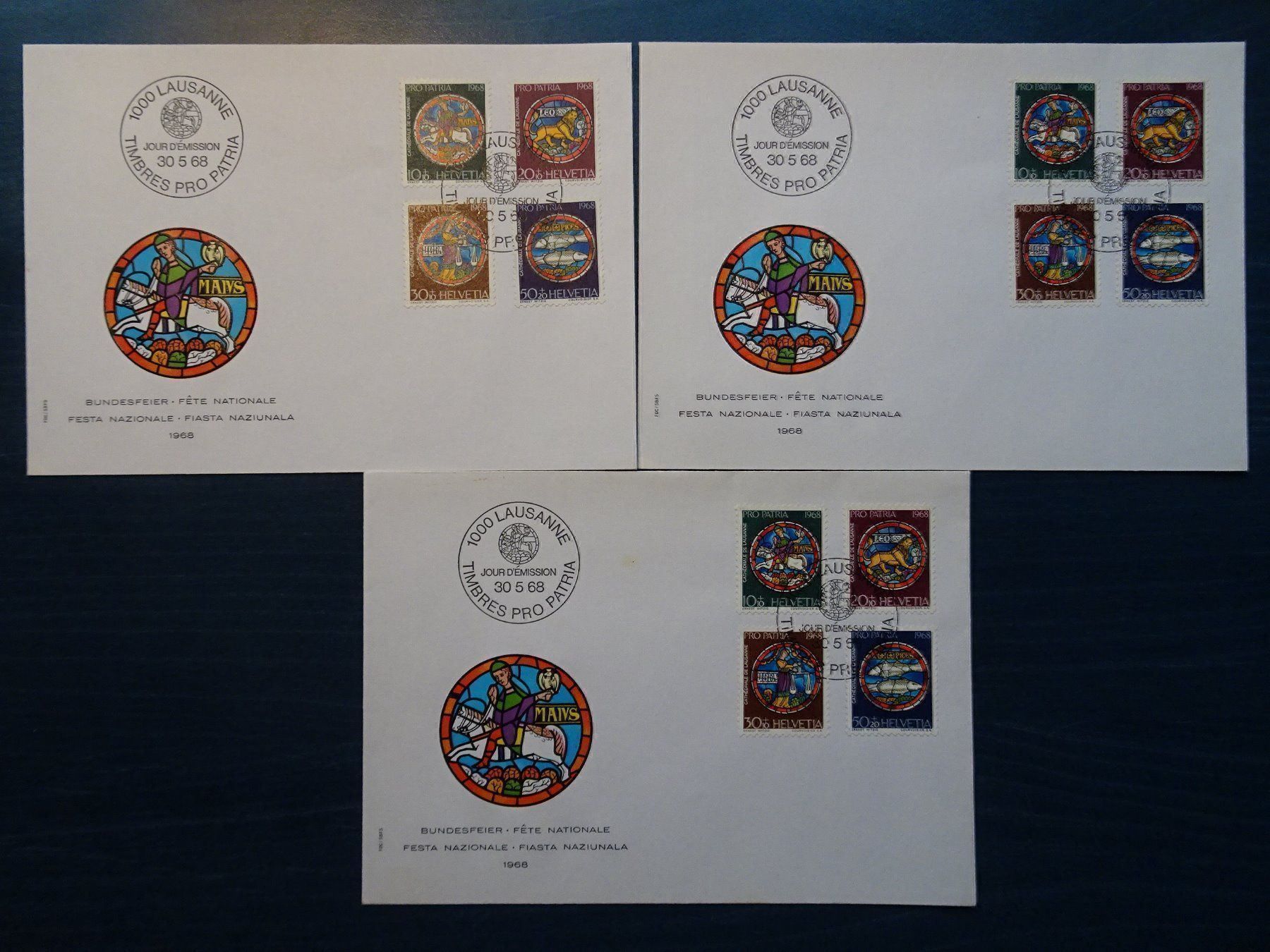 Alle Briefmarken: PP 1968 – Neu (gemäss Beschreibung) aus Aadorf von Chnorli-Furz