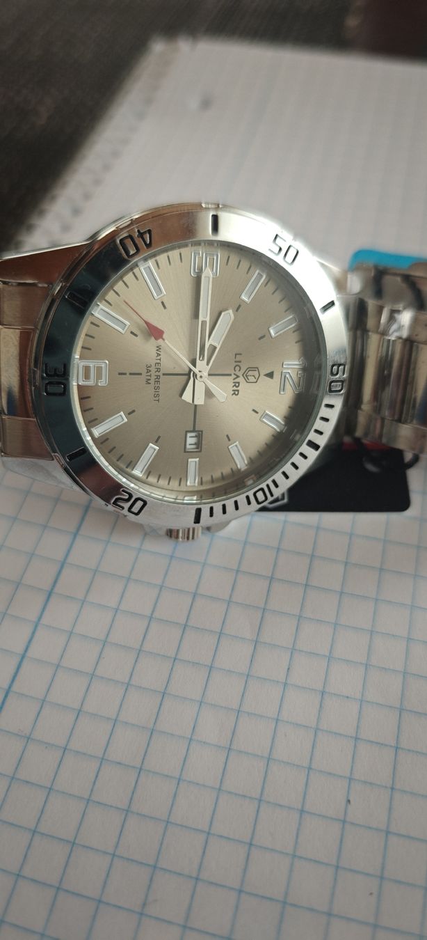 Orologi: Licarr Herrenuhr Neu Datum 3ATM – Usato da Mühleberg venduto da Volodymyr-45 3