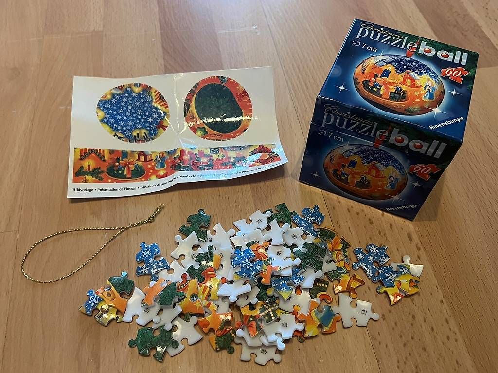 Ravensburger Puzzle: Puzzleball Weihnachtskugel – Nuovo (secondo la descrizione) da Riehen venduto da alisha. 1