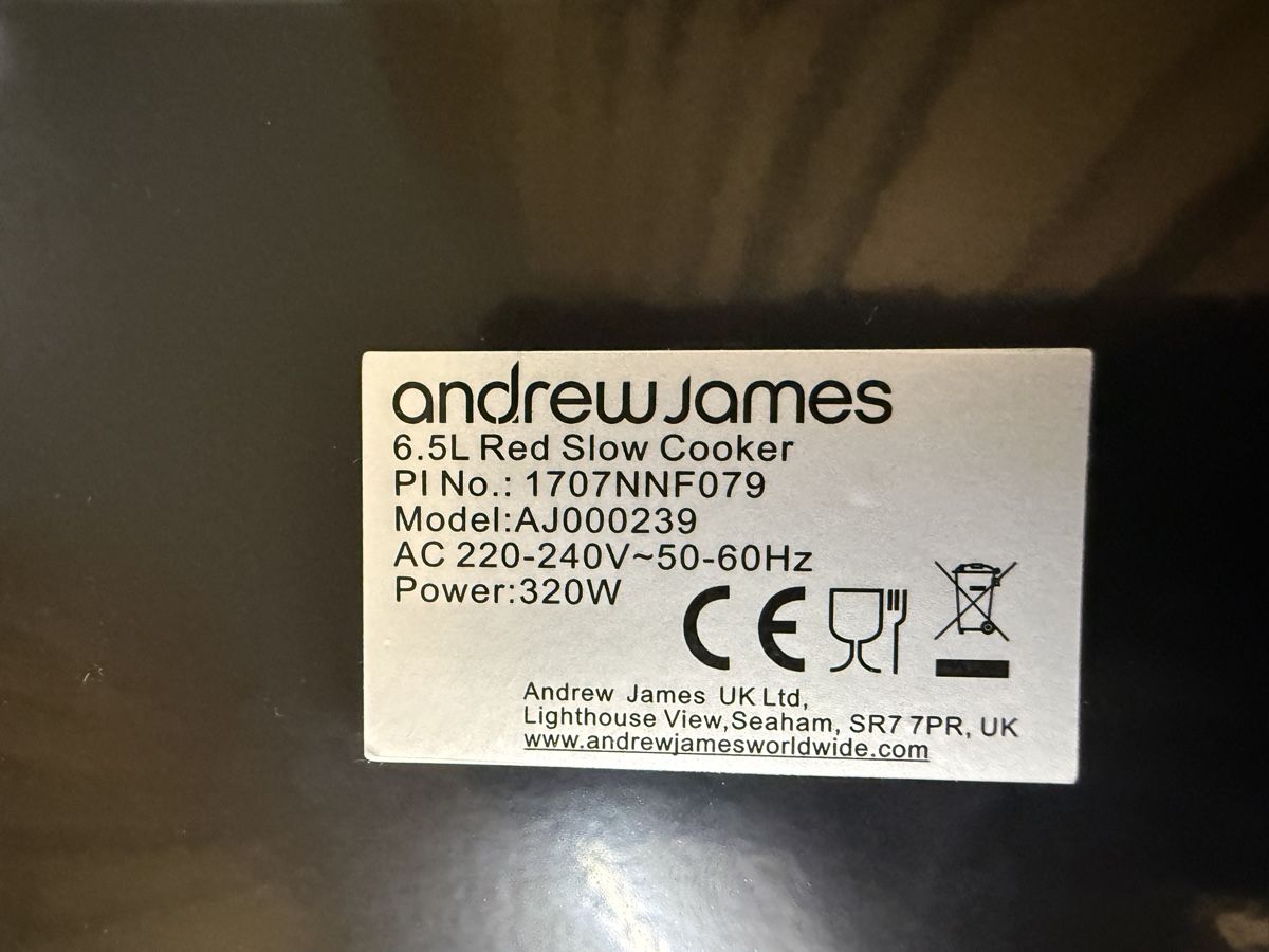 Küchengeräte: Slow Cooker 6.5 Liter – Gebraucht aus Hettlingen von altocumulus2009 1