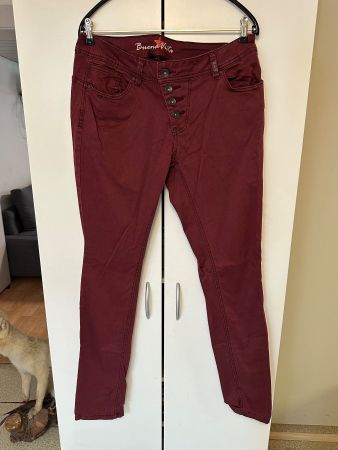 Weinrote Buena Vista Hose (L)