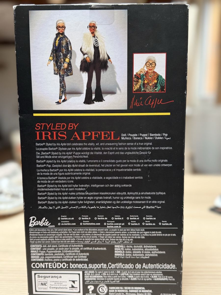Bambole: BARBIE  Signature Styl Iris Apfel – Nuovo e nell'imballaggio originale da Zürich venduto da Elena_8 2